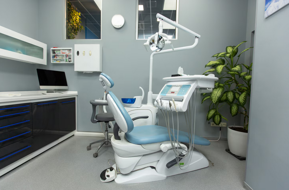 Modern dental clinic room