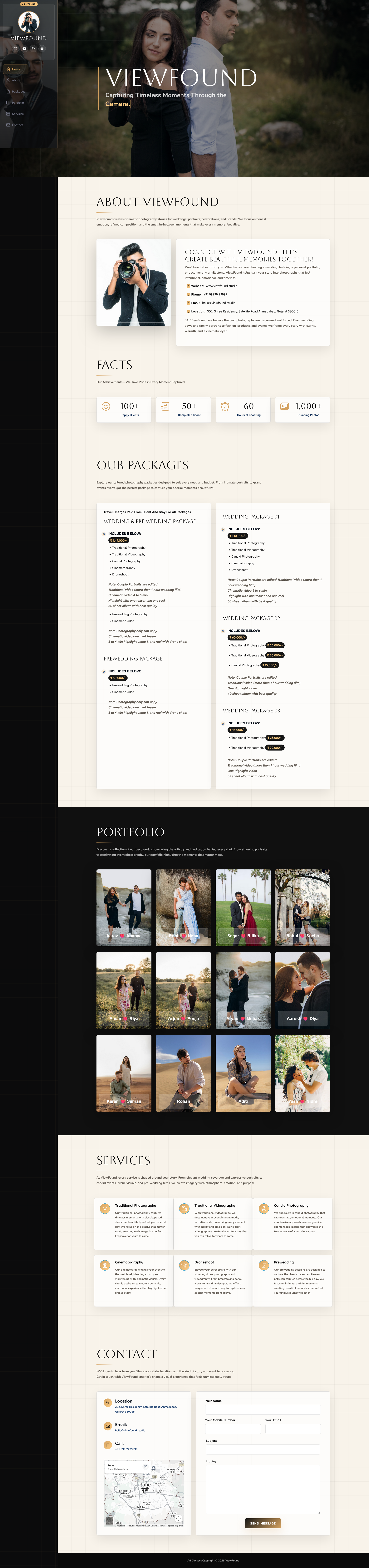 Photography booking demo
